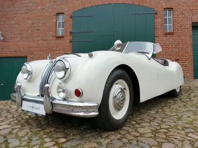 Gebraucht Jaguar XK 150 PS (110 kW) 1957 Weiß Cabrio