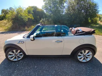 Gebraucht Mini Cooper S Cabriolet 184 PS (135 kW) 2012 Weiß Cabrio