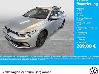 Second-hand VW Golf VIII Life 150 CP (110 kW) 2022 Argintiu Break