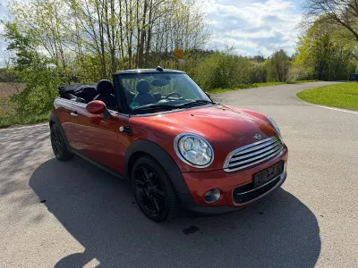 Brugt Mini Cooper D Cabriolet 111 HK (81 kW) 2013 Orange Cabriolet