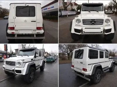 Gebraucht Mercedes G500 4x4² 421 PS (309 kW) 2016 Weiß SUV