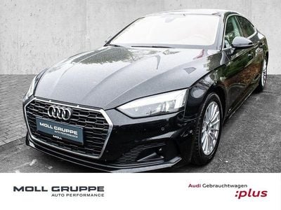 Gebraucht Audi A5 Sportback Design 163 PS (119 kW) 2022 Mythosschwarz metallic Kleinwagen