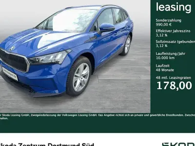 Brugt Skoda Enyaq iV Loft 108 kW (148 HK) 2023 Blå SUV
