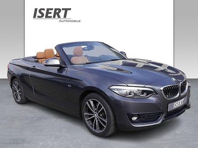 Grau Gebraucht 2018 BMW 220 Sport Line Cabrio | 26.990 € (Teuer)