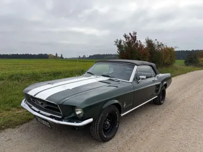 Gebraucht Ford V8 243 PS (178 kW) 1967 Bullitt green Cabrio