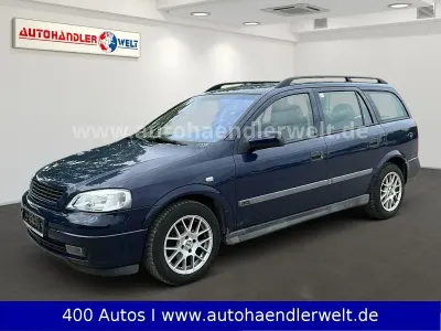 Gebraucht Opel Astra Basis 75 PS (55 kW) 2001 Dunkelblau Kombi