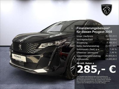 Gebraucht Peugeot 3008 GTi 299 PS (219 kW) 2021 Schwarz SUV