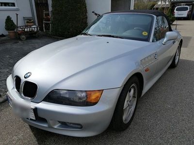 gebraucht BMW Z3 Cabrio, E 36, Roadster, Baujahr 1996, in Silber,