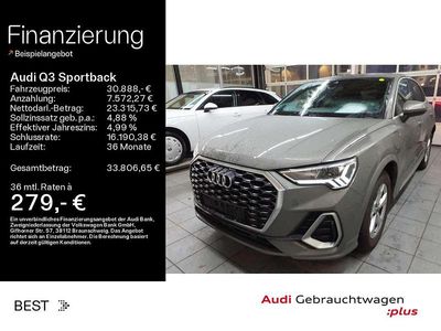 Gebraucht Audi Q3 S-Line 245 PS (180 kW) 2022 Chronosgrau metallic (metallic) SUV