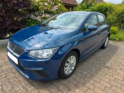 Gebraucht Seat Ibiza 75 PS (55 kW) 2018 Blau Kleinwagen