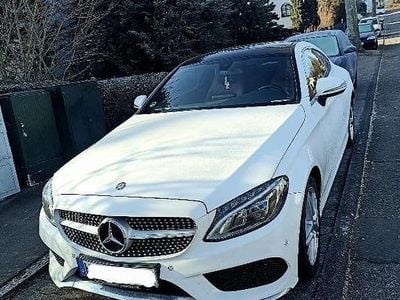 Weiß Gebraucht 2016 Mercedes C250 AMG line Coupé | 22.999 € (Guter Preis)