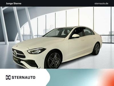 Gebraucht Mercedes C180 AMG 170 PS (125 kW) 2025 Unilack polarweiß Limousine
