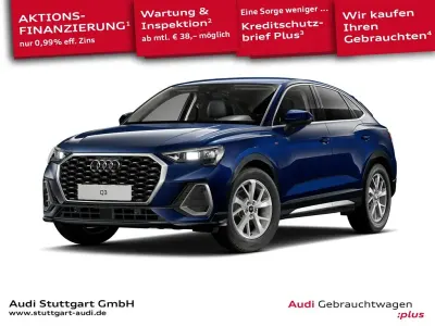 Gebraucht Audi Q3 Sportback Ambiente 150 PS (110 kW) 2025 Navarrablau metallic SUV