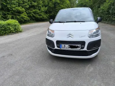 Gebraucht Citroën C3 Picasso Tendance 95 PS (69 kW) 2009 Weiß Van / Kleinbus