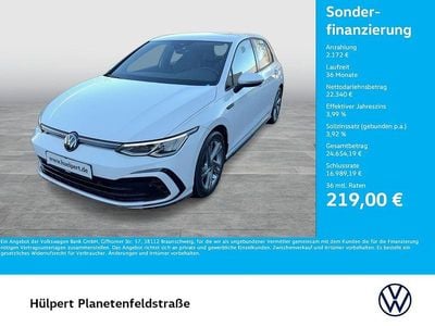 Gebraucht VW Golf VIII R-line 131 PS (96 kW) 2024 Weiß Limousine