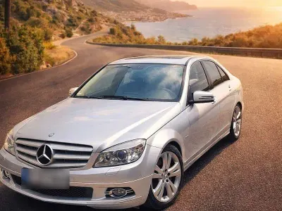 Brugt Mercedes 320 224 HK (164 kW) 2008 Sølv Sedan