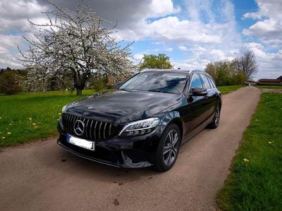 Usata Mercedes C200 Avantgarde 184 CV (135 kW) 2019 Nero Station wagon