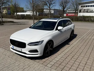 Gebraucht Volvo V90 190 PS (139 kW) 2019 Weiß Kombi