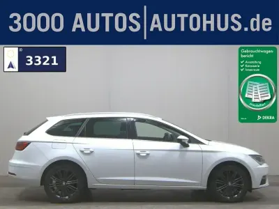 Usata Seat Leon XCELLENCE 150 CV (110 kW) 2020 Bianco Station wagon