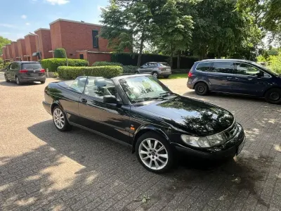 Gebraucht Saab 9-3 131 PS (96 kW) 1999 Schwarz Cabrio