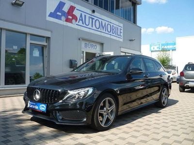 Schwarz Gebraucht 2017 Mercedes C220 AMG Kombi | 18.000 € (Fairer Preis)