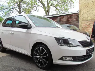 Używany Skoda Fabia Joy 90 KM (66 kW) 2016 Biały Sedan/Limuzyna