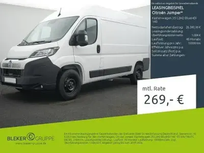 Gebraucht Citroën Jumper 140 PS (102 kW) 2025 Eisweiß Van / Kleinbus