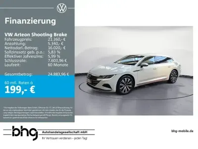Gebraucht VW Arteon Elegance 150 PS (110 kW) 2021 Weiß Limousine