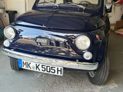 Second-hand Fiat 500L 18 CP (13 kW) 1971 Albastru