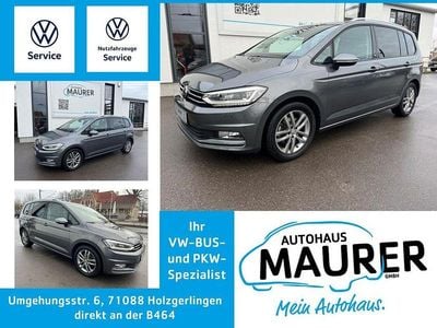 Gebraucht VW Touran Sound 150 PS (110 kW) 2017 Indiumgrau metallic Van / Kleinbus
