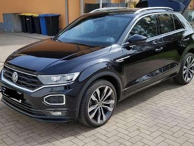 Brugt VW T-Roc R-line 150 HK (110 kW) 2022 Sort SUV