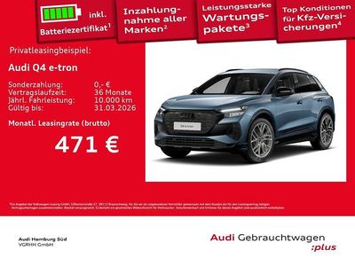 Gebraucht Audi Q4 e-tron S-Line 210 kW (286 PS) 2025 Blau SUV