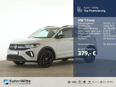 Gebraucht VW T-Cross R-line 150 PS (110 kW) 2025 Grau SUV