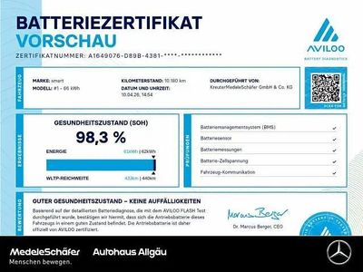 Second-hand Smart #1 Pulse 314 kW (428 CP) 2025 Alb SUV