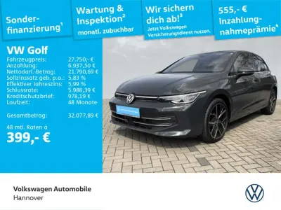 Gebraucht VW Golf VIII Edition 150 PS (110 kW) 2024 Uranograu Limousine