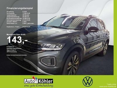 Indiumgrau (metallic) Gebraucht 2025 VW T-Roc Goal SUV | 21.510 € (Superpreis)