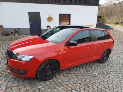 Usata Skoda Rapid 85 CV (62 kW) 2014 Rosso Utilitaria