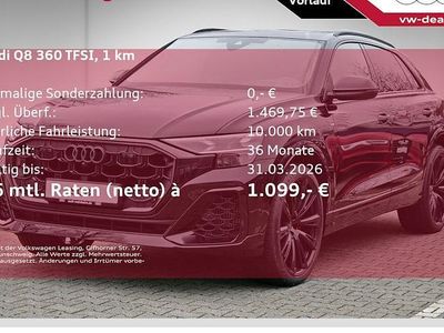 Schwarz Neu 2026 Audi Q8 Comfort SUV | 116.949 € (Fairer Preis)
