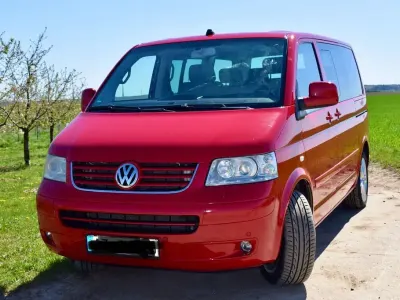 Gebraucht VW Multivan Highline 174 PS (127 kW) 2005 Rot Van / Kleinbus