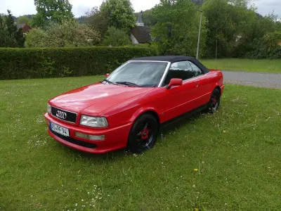 Gebraucht Audi Cabriolet Sport 150 PS (110 kW) 1995 Rot Cabrio