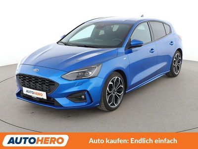 Second-hand Ford Focus ST-Line 125 CP (91 kW) 2018 Albastru Berlinǎ