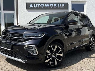 Gebraucht VW T-Cross R-line 150 PS (110 kW) 2024 Deep black perleffekt SUV