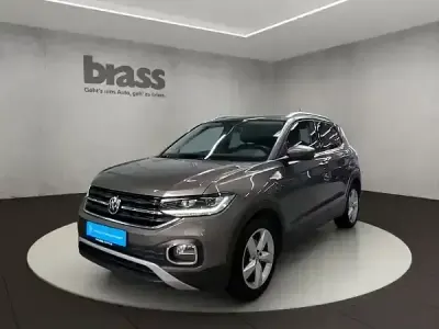 Gebraucht VW T-Cross Style 150 PS (110 kW) 2020 Limestone grey metallic SUV
