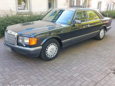 Brugt Mercedes S300 180 HK (132 kW) 1989 Sort Sedan