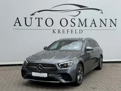 Gebraucht Mercedes E300 AMG line 194 PS (142 kW) 2020 Selenitgrau  metalliclack Kombi