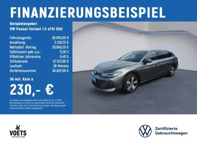 Gebraucht VW Passat Business 150 PS (110 kW) 2024 Grau Kombi