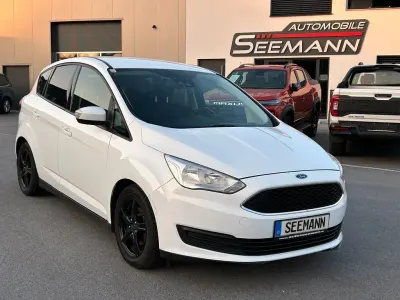 Gebraucht Ford C-MAX Trend 101 PS (74 kW) 2018 Weiß Van / Kleinbus