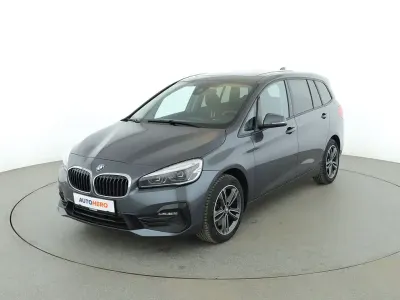 Gebraucht BMW 220 Gran Tourer Sport Line 190 PS (139 kW) 2021 Grau Van / Kleinbus