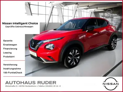 Gebraucht Nissan Juke Acenta 114 PS (83 kW) 2022 Red (s) SUV