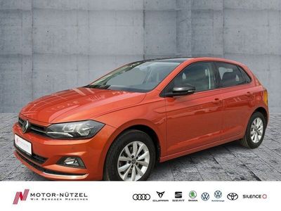 Brugt VW Polo Highline 110 HK (80 kW) 2021 Orange Hatchback